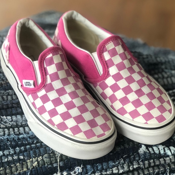 girls checkered shoes
